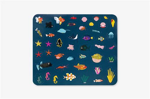 160 Stickers - Colourful Fish
