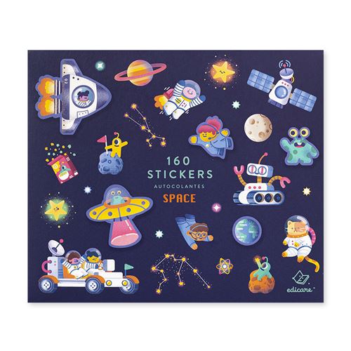160 Stickers - Space