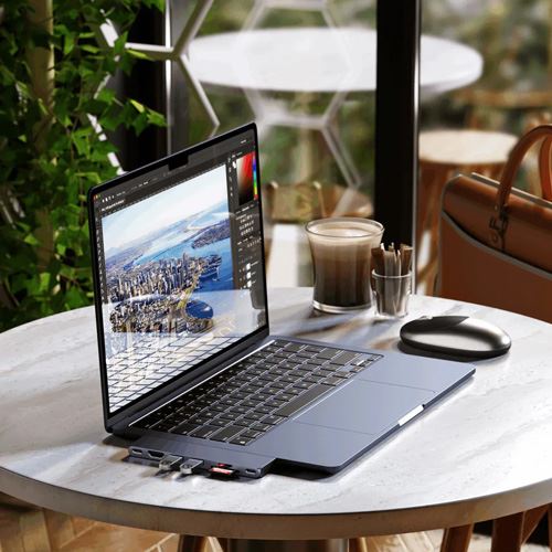Adaptador Dual USB-C HUB Satechi Pro Hub Slim ST-HUCPHSS - Silver - Image 8