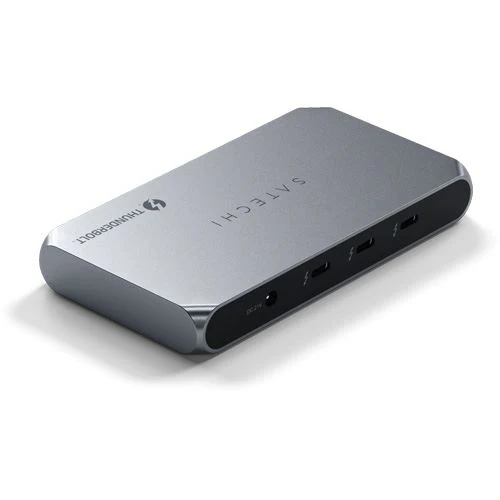 Adaptador Satechi ST-HT4SHM-EU Thunderbolt 4 Slim Hub Pro 5 Portas