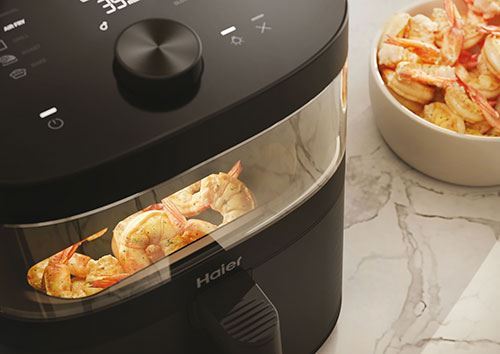 Air Fryer Haier com Janela 7L - Preta - Outlet - Grade A - Image 5