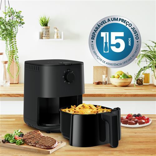 Air Fryer Moulinex 3,5L | 1Kg - Preto - Outlet - Grade A - Image 4