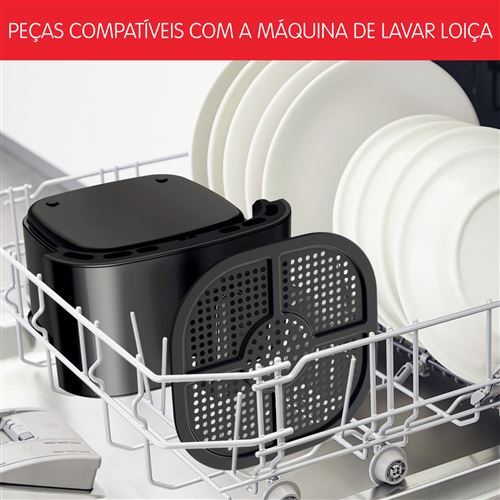 Air Fryer Moulinex 3,5L | 1Kg - Preto - Outlet - Grade A - Image 5