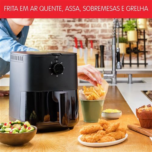 Air Fryer Moulinex 3,5L | 1Kg - Preto - Outlet - Grade A - Image 8