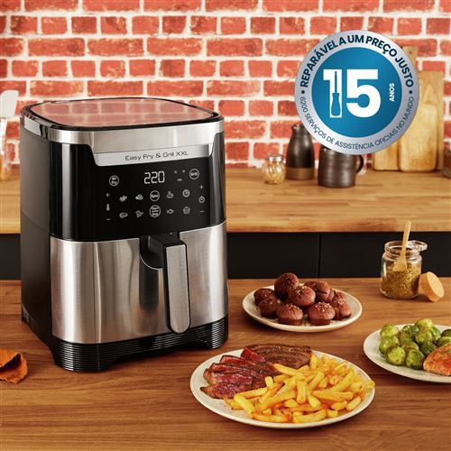Air Fryer Moulinex 6,5L - Inox - Outlet - Grade A - Image 2