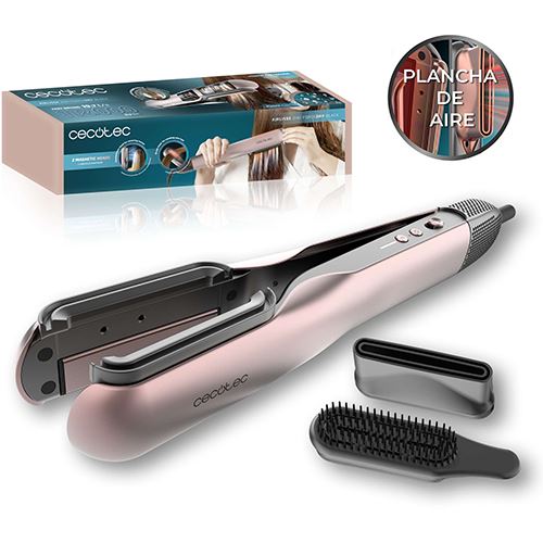 Alisador de Cabelo Cecotec AirLisse 2 em 1 ForceDry - Preto - Image 2