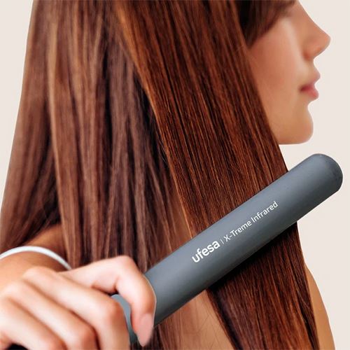 Alisador de Cabelo Ufesa Xtreme Infrared - Cinzento - Image 2