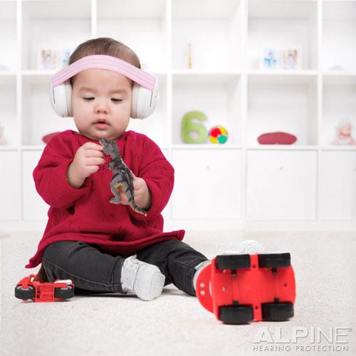 Alpine Protecçao Auditiva Muffy Baby Rosa para Bebé - Image 7