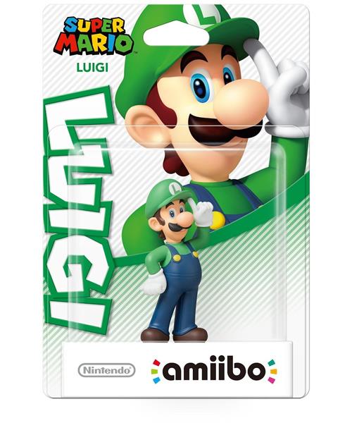 Amiibo Super Mario - Figura Luigi