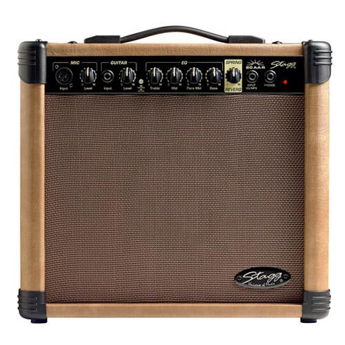 Amplificador Guitarra Acústica Stagg 20 Aa Eu