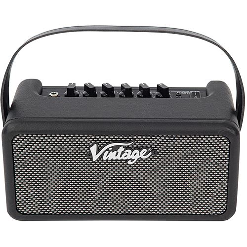 Amplificador Vintage Retro 15W DSP - Preto