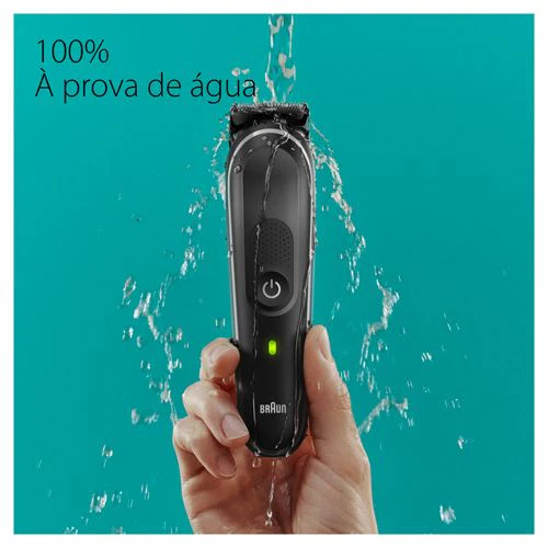 Aparador de Barba Braun All In One Series 5 S5 MGK5440 + Mini Kit Viagem King C Gilette - Image 6