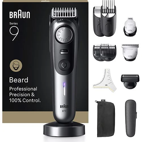 Aparador de Barba Braun Series 9 BT9560 - Cromado - Image 2