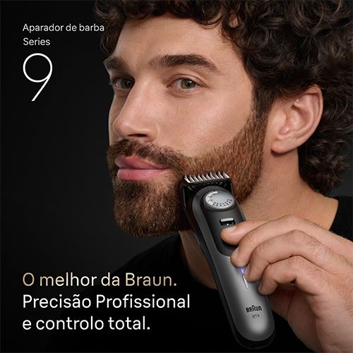 Aparador de Barba Braun Series 9 BT9560 - Cromado - Image 3