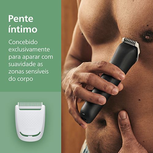 Aparador Multigroom Philips MG3945/15 3000 Series 9 em 1 - Preto - Image 6