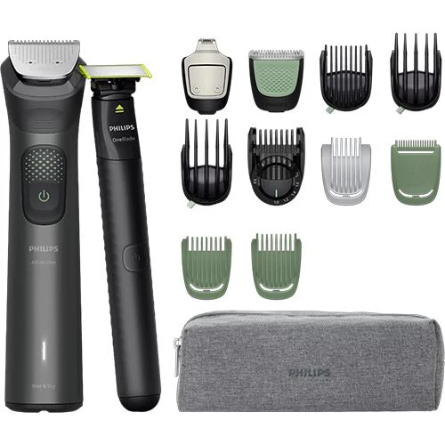 Aparador MultiGroom Philips MG9531/15 9000 Series | 15 em 1 | Rosto | Cabelo | Corpo