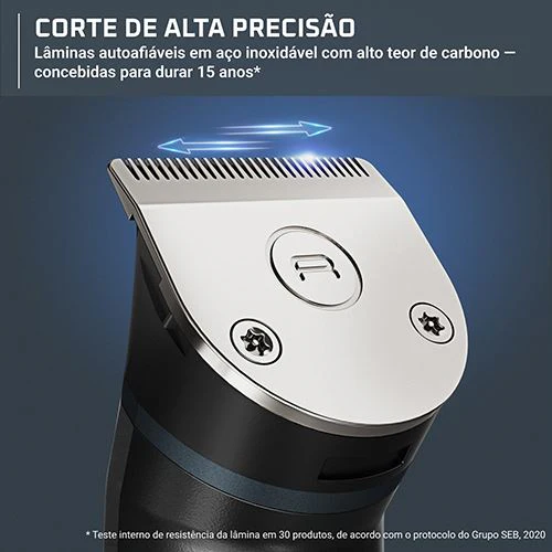 Aparador Multigroom Rowenta TN9650E0 X-Series 700 14 em 1 | Cabelo | Barba | Rosto | Corpo - Image 5