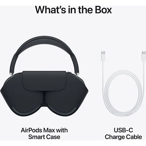 Auscultadores Noise Cancelling Bluetooth Apple AirPods Max 2024 - Meia-noite - Image 7