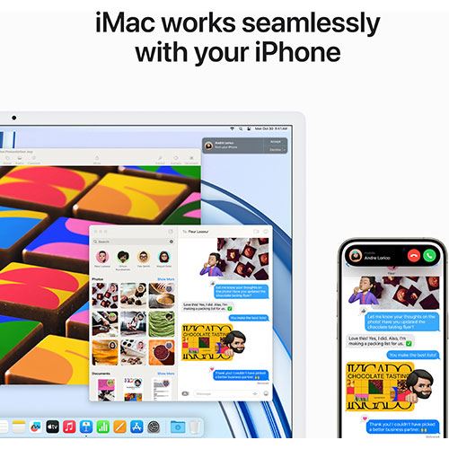 iMac | 24'' | 2023 | M3 | 512GB SSD | GPU 10-Core - Prateado - Image 7