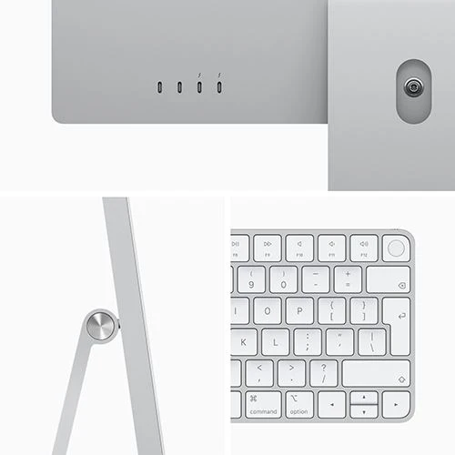 iMac | 24'' | 2021 | M1 | 256GB SSD | GPU 8-core - Prateado - Image 4