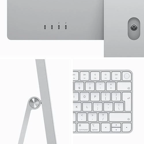 iMac | 24'' | 2023 | M3 | 256GB SSD | GPU 10-Core - Prateado - Image 2
