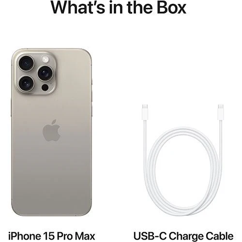 Apple iPhone 15 Pro Max - 1TB - Titânio Natural - Image 6