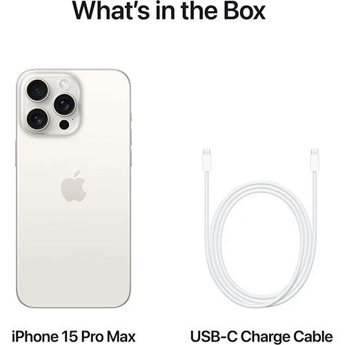 Apple iPhone 15 Pro Max - 512GB - Titânio Branco - Image 6