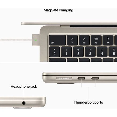 MacBook Air 13'' | 2022 | M2 | 8GB | 512GB SSD | GPU 10-Core | Luz das Estrelas - Image 6