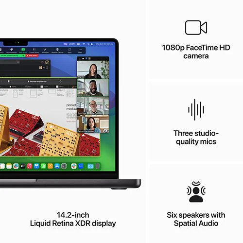MacBook Pro 14'' | 2023 | M3 Max 14-core | 36GB | 1TB SSD - Preto Sideral - Image 5
