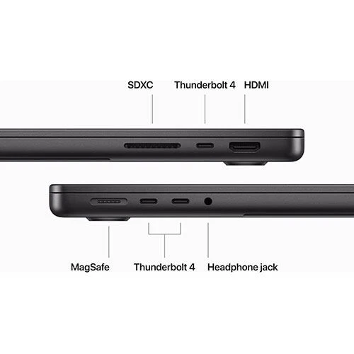 MacBook Pro 14'' | 2023 | M3 Pro 12-core | 18GB | 1TB SSD - Preto Sideral - Image 6