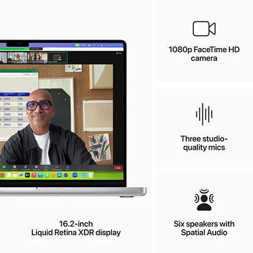 MacBook Pro 16'' | 2023 | M3 Max 16-core | 48GB | 1TB SSD - Prateado - Image 5
