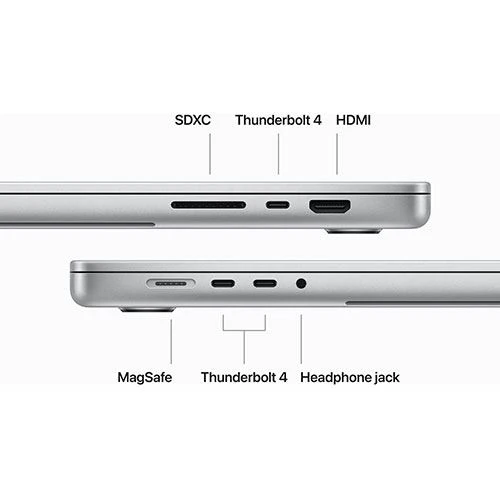 MacBook Pro 16'' | 2023 | M3 Max 16-core | 48GB | 1TB SSD - Prateado - Image 6