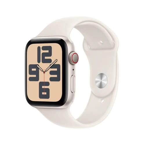 Apple Watch SE 2024 GPS 44mm - Cellular - Alumínio Luz das estrelas | Bracelete não incluída - Recondicionado - REtech - Grade B