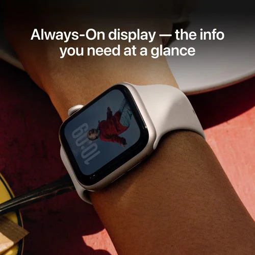 Apple Watch SE 3 Cellular - 40mm - Alumínio Luz das estrelas | Sport Band - Luz das estrelas - S/M - Image 5