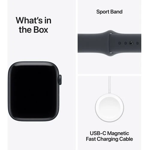 Apple Watch SE 3 Cellular - 40mm - Alumínio Meia-noite | Sport Band - Meia-noite - M/L - Image 8
