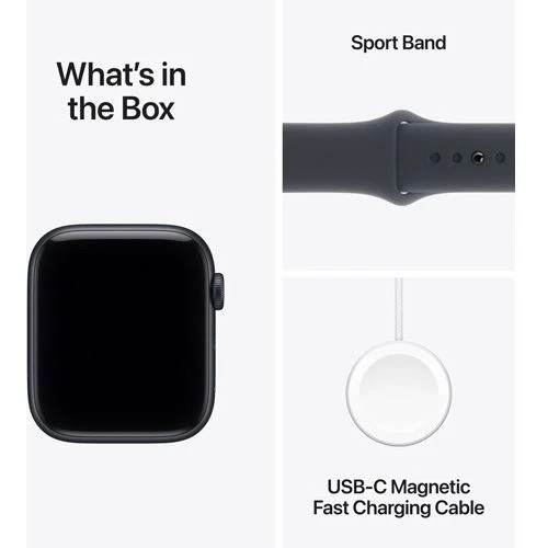 Apple Watch SE 3 Cellular - 44mm - Alumínio Meia-noite | Sport Band - Meia-noite - M/L - Image 8