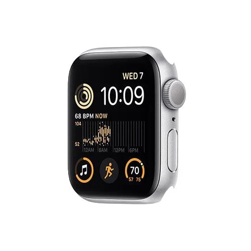 Apple Watch SE GPS 40mm - Alumínio Prateado | Bracelete Desportiva - Branco - Recondicionado - REtech - Grade A