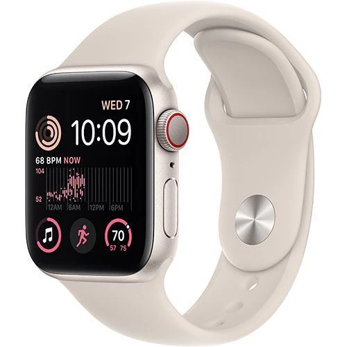Apple Watch SE GPS 40mm - Cellular - Alumínio Luz das Estrelas | Bracelete não incluída - Recondicionado - REtech - Grade B