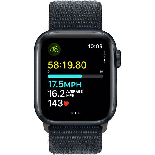 Apple Watch SE GPS 40mm - Alumínio Meia-noite | Bracelete Loop Meia-noite - Image 5