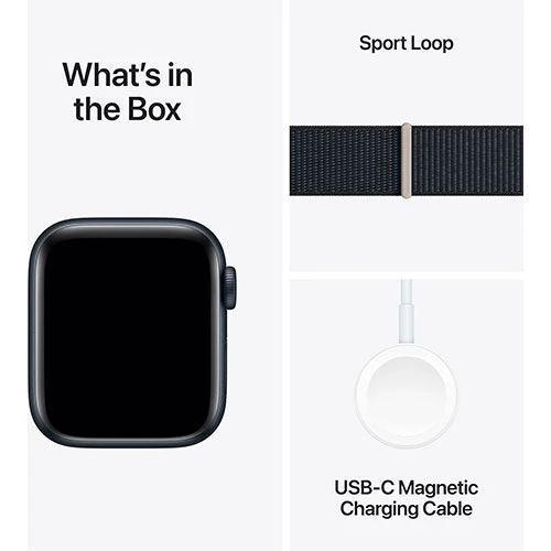 Apple Watch SE GPS 40mm - Alumínio Meia-noite | Bracelete Loop Meia-noite - Image 6