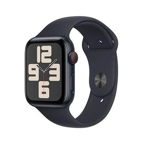 Apple Watch SE GPS 44mm - Cellular - Alumínio Meia-noite | Bracelete Desportiva Meia-noite - S/M