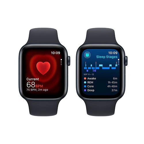 Apple Watch SE GPS 44mm - Cellular - Alumínio Meia-noite | Bracelete Desportiva Meia-noite - S/M - Image 4