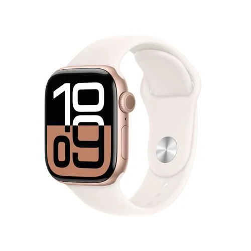 Apple Watch Series 10 GPS 42mm - Alumínio Rosa Dourado | Bracelete não incluída - Recondicionado - REtech - Grade A