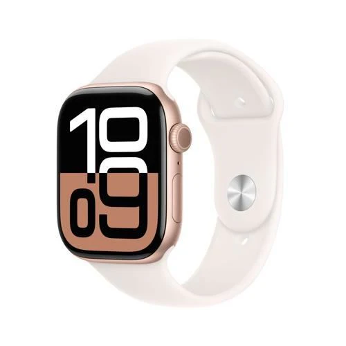 Apple Watch Series 10 GPS 46mm - Alumínio Rosa Dourado | Bracelete não incluída - Recondicionado - REtech - Grade B