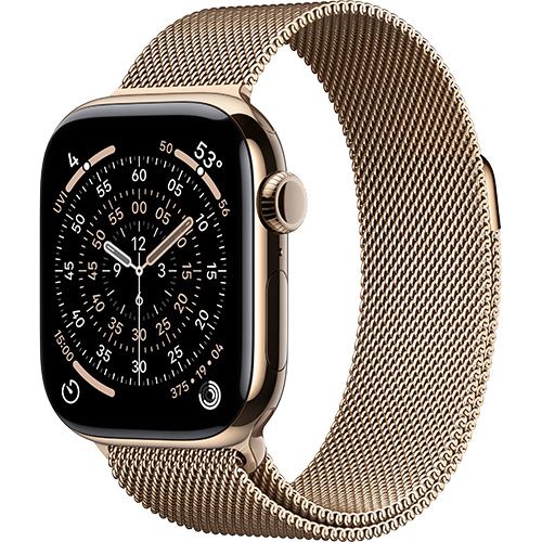 Apple Watch Series 11 Cellular - 42mm - Titânio Dourado | Loop - Dourado