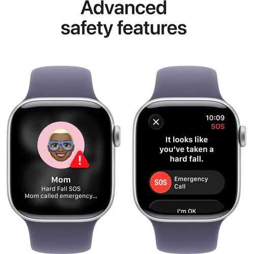 Apple Watch Series 11 GPS - 42mm - Alumínio Prateado | Sport Band - Roxo névoa - S/M - Image 6
