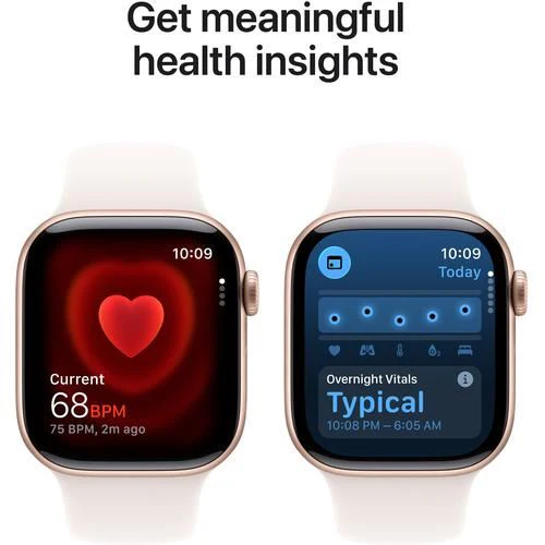 Apple Watch Series 11 GPS - 42mm - Alumínio Rosa Dourado | Sport Band - Rosa leve - S/M - Image 5