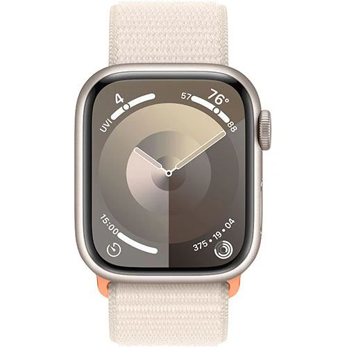 Apple Watch Series 9 GPS 41mm - Cellular - Alumínio Luz das Estrelas | Bracelete Loop Luz das Estrelas - Image 2