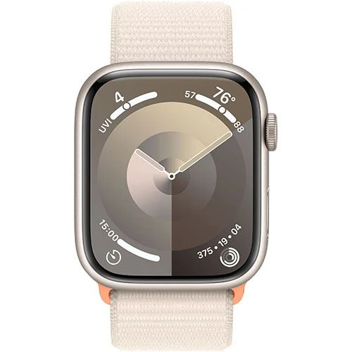 Apple Watch Series 9 GPS 45mm - Alumínio Luz das Estrelas | Bracelete Loop Luz das Estrelas - Image 2