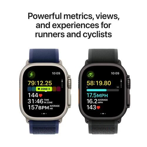 Apple Watch Ultra 2 GPS 49mm - Cellular - Titânio Natural | Bracelete Loop Alpine Bronze - S - Image 4